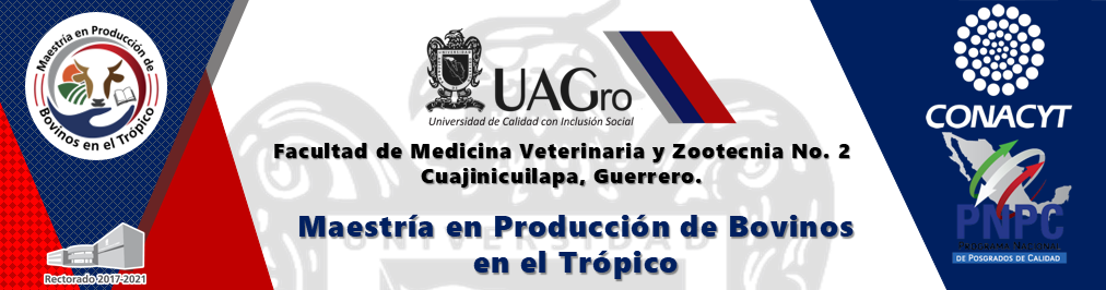 Maestría en Producción de Bovinos  en el Trópico